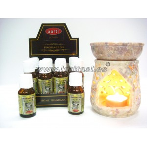Oleo perfumado Aarti Jasmim 15ml (pack 12)